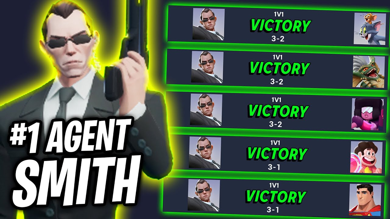 Becoming The #1 Agent Smith in Multiversus