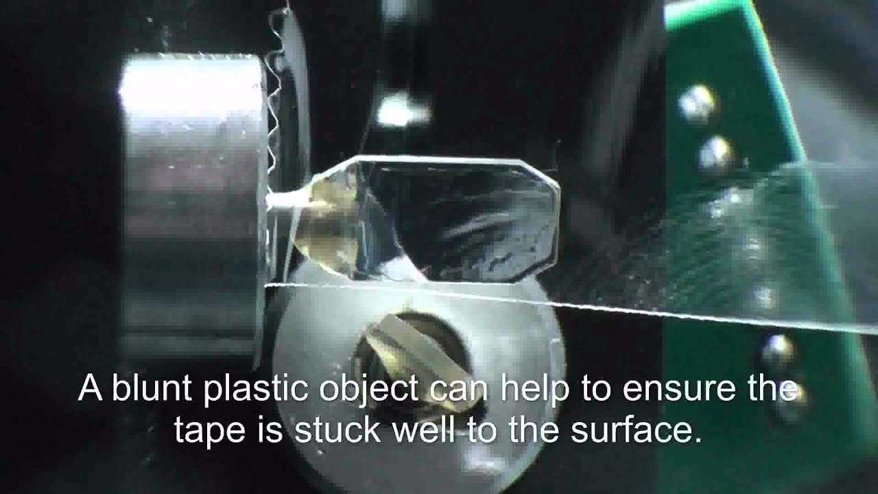 First Contact™ Polymer cleaner cleans laser scanner mirrors