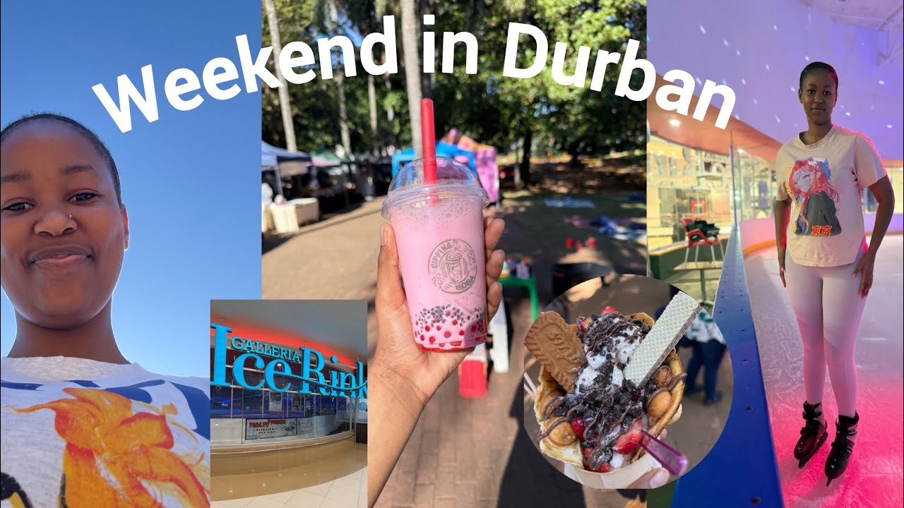 Spend the weekend in Durban with me: Ice Skating,UShaka Marine, Market and more|SouthAfricanYoutuber