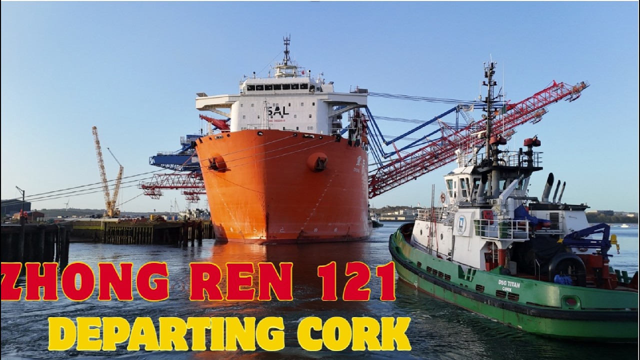 Zhong Ren 121 - Wyjazd z Cork, Irlandia
