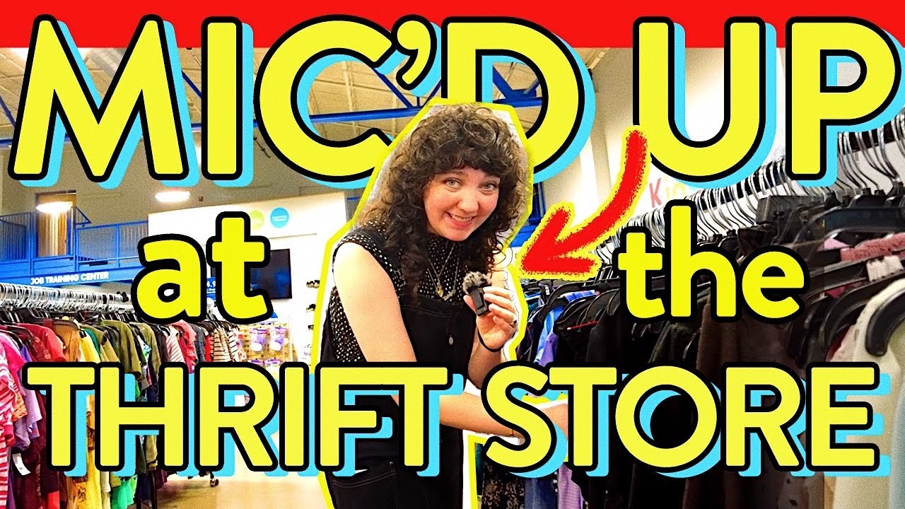 Thrift with me at a BRAND NEW THRIFT STORE  🎀✨ thrifting, thrift haul & DIY thrift flip upcycle!