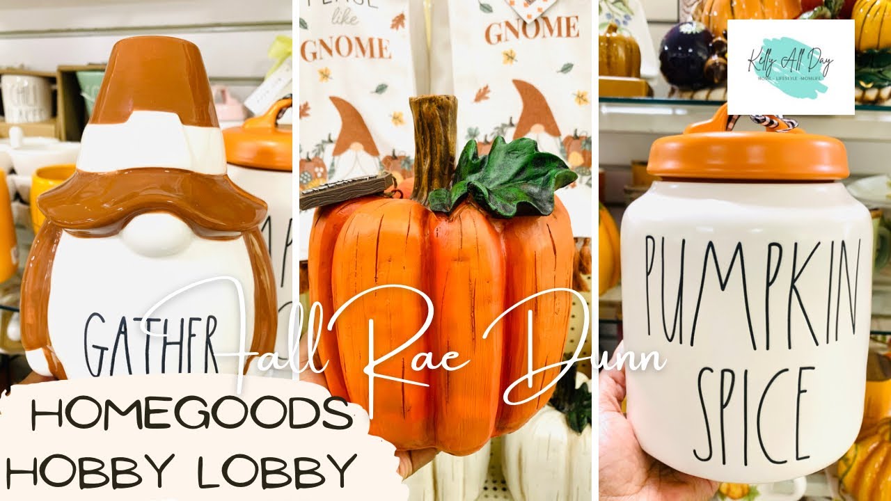 2022 HOMEGOODS & HOBBY LOBBY FALL SHOP FOR RAE DUNN, RAE DUNN HUNTING, FALL HOME DECOR MUGS & MORE