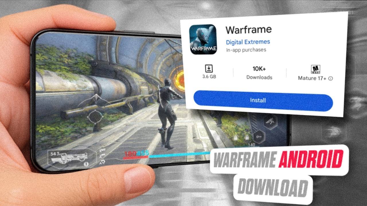 Версия Warframe для Android уже здесь! Инструкция по загрузке и игровой процесс для Android.