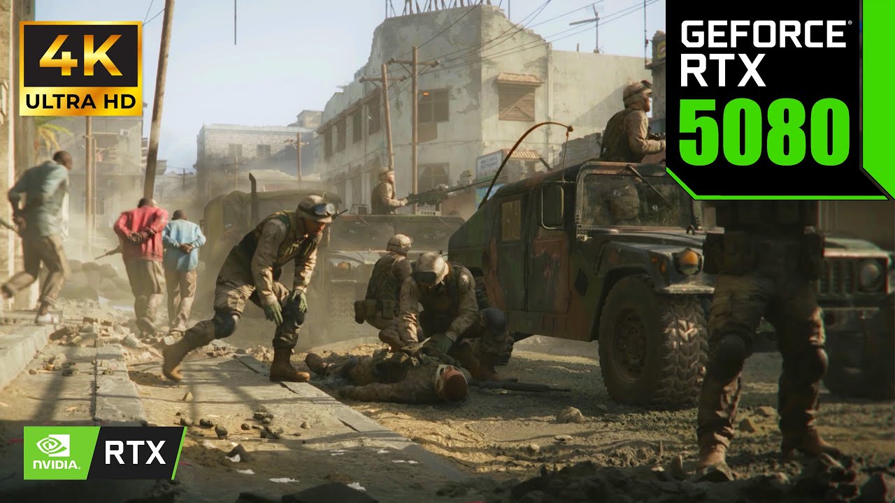 Delta Force : Black Hawk Down | RTX 5080 16GB ( 4K Maximum Graphics DLSS ON )