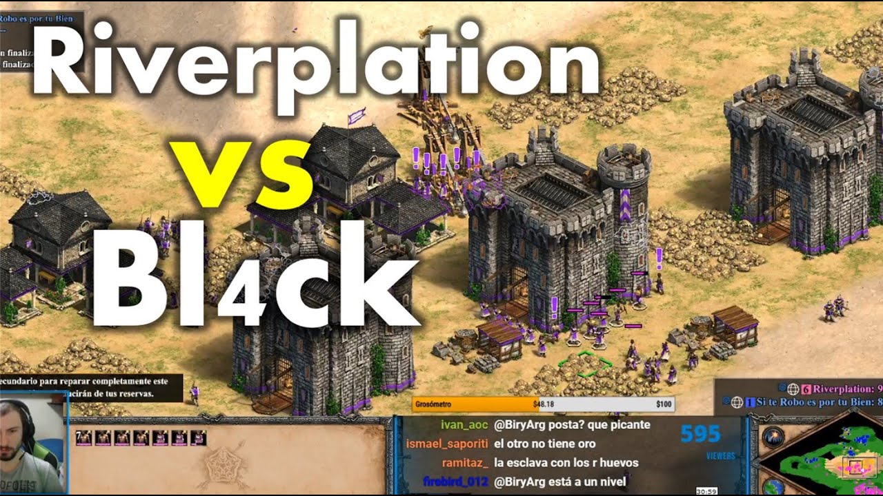 Riverplation vs Bl4ck  - Golden Pit - Azteca vs Ingleses