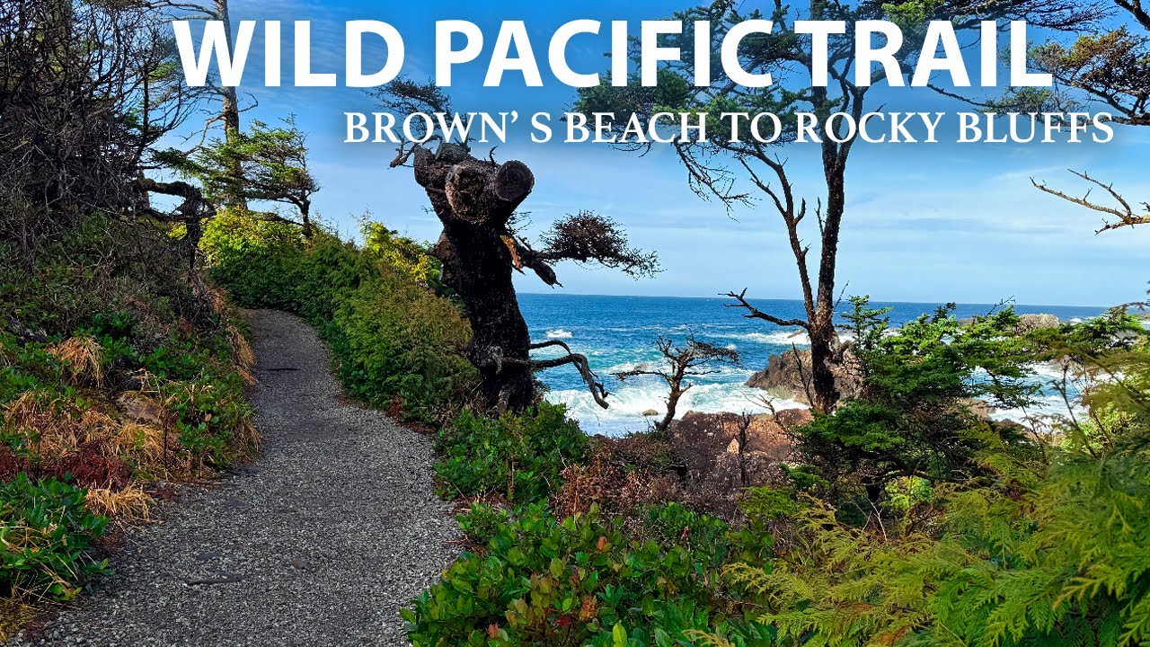 🌊 Morning Magic on the Wild Pacific Trail | Brown’s Beach to Rocky Bluffs | Ucluelet, BC