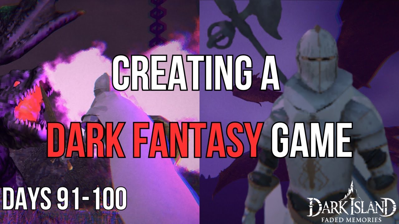 Making a DARK FANTASY GAME -  Days 91 to 100 I TikTok Compilation