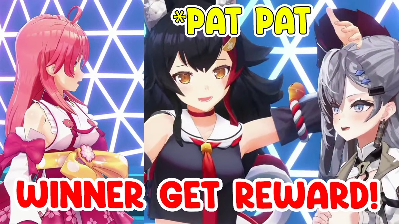Mio Loses the Mini Game and Has to Pamper Zeta