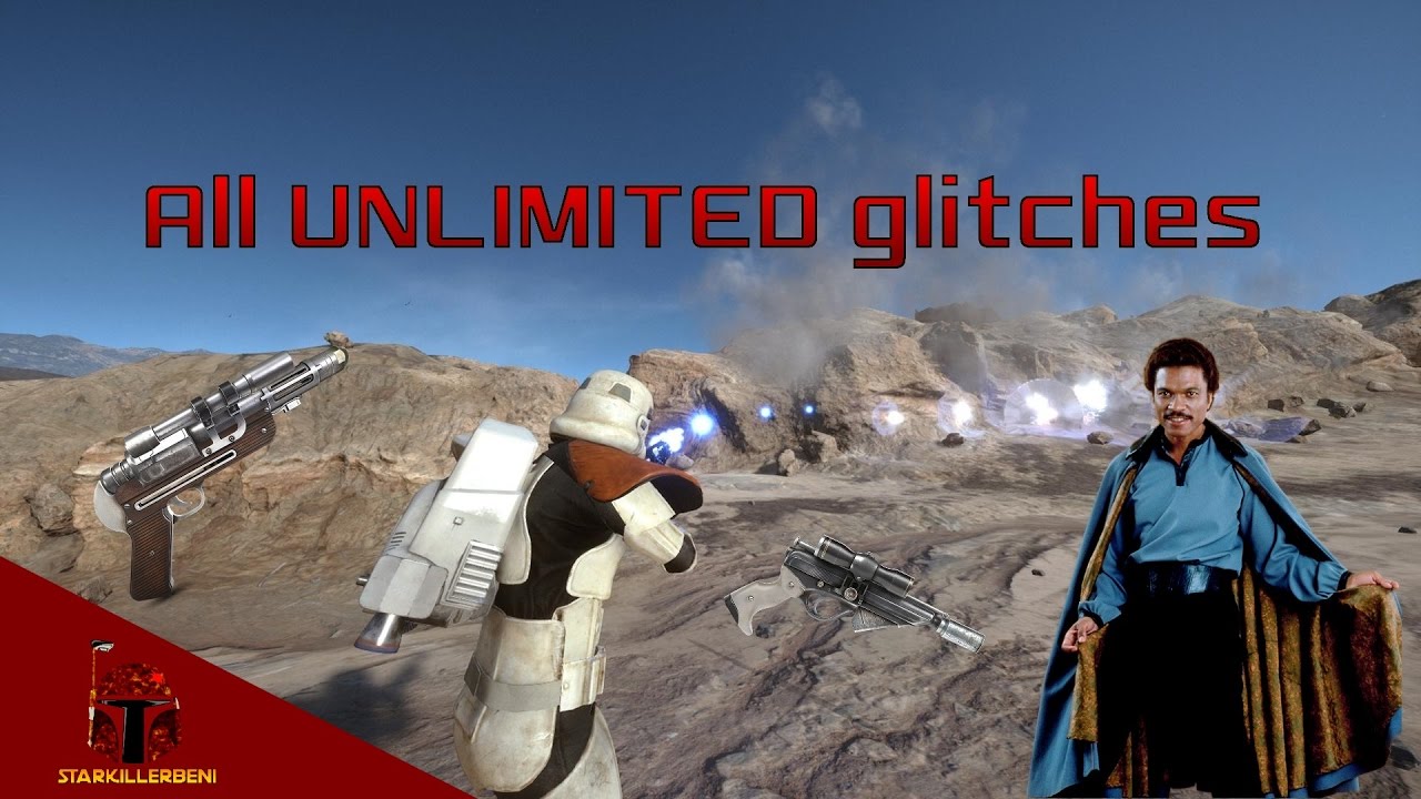 All UNLIMITED Glitches (Gameplay & Tutorial) | Star Wars Battlefront