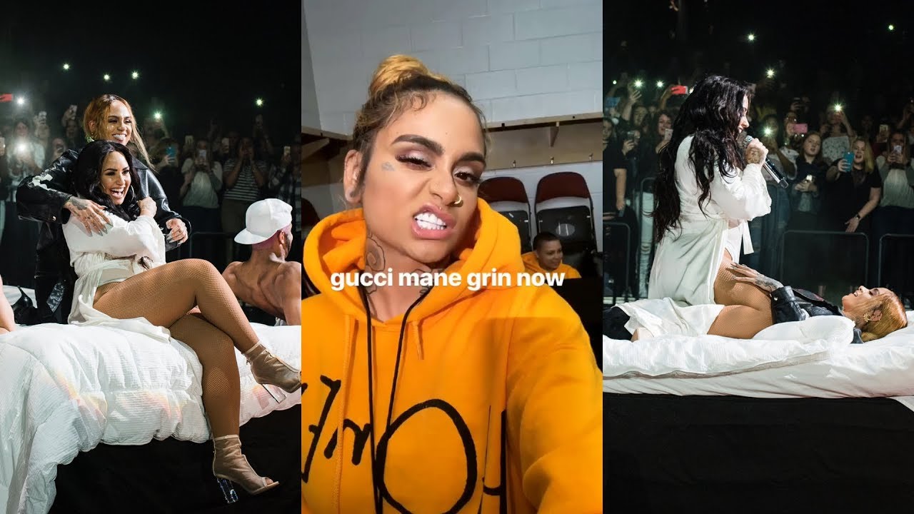 Kehlani | Snapchat Story | 2 April 2018 w/ Demi Lovato  #TellMeYouLoveMeTour