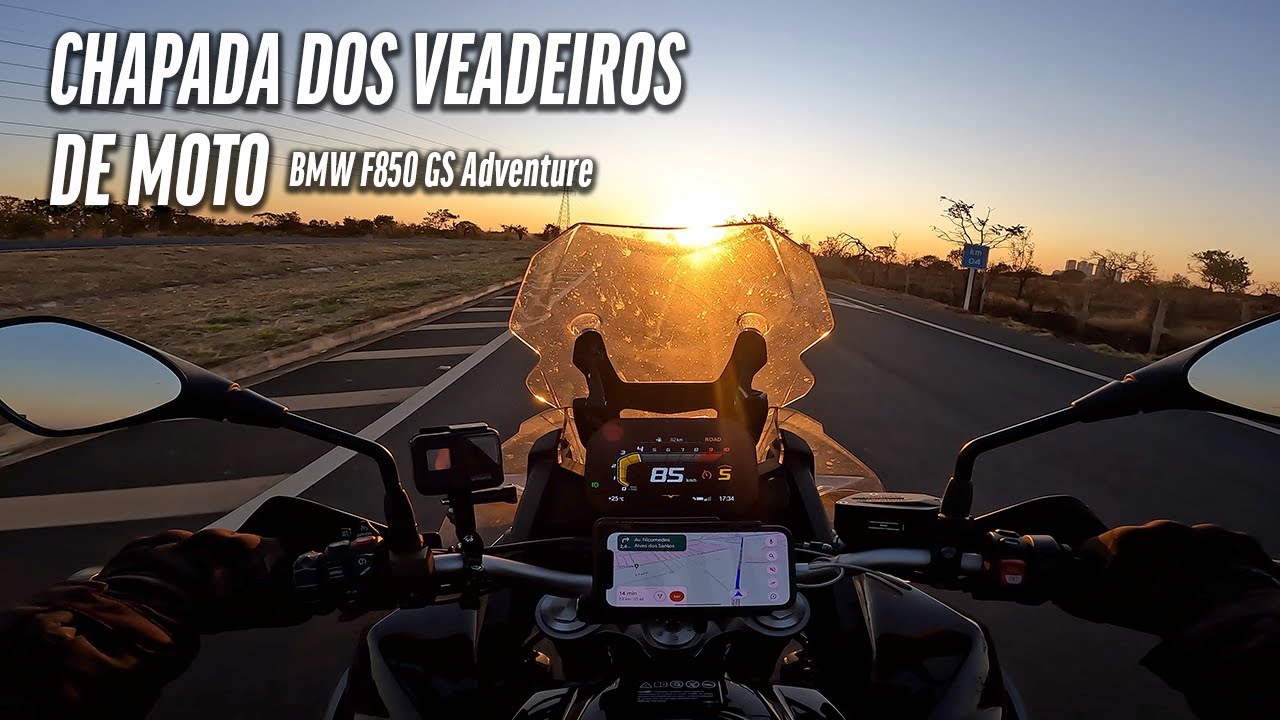 CHAPADA DOS VEADEIROS DE MOTO | 3600 km com a BMW F850Gs Adventure | De Moto Pelo Cerrado Brasileiro