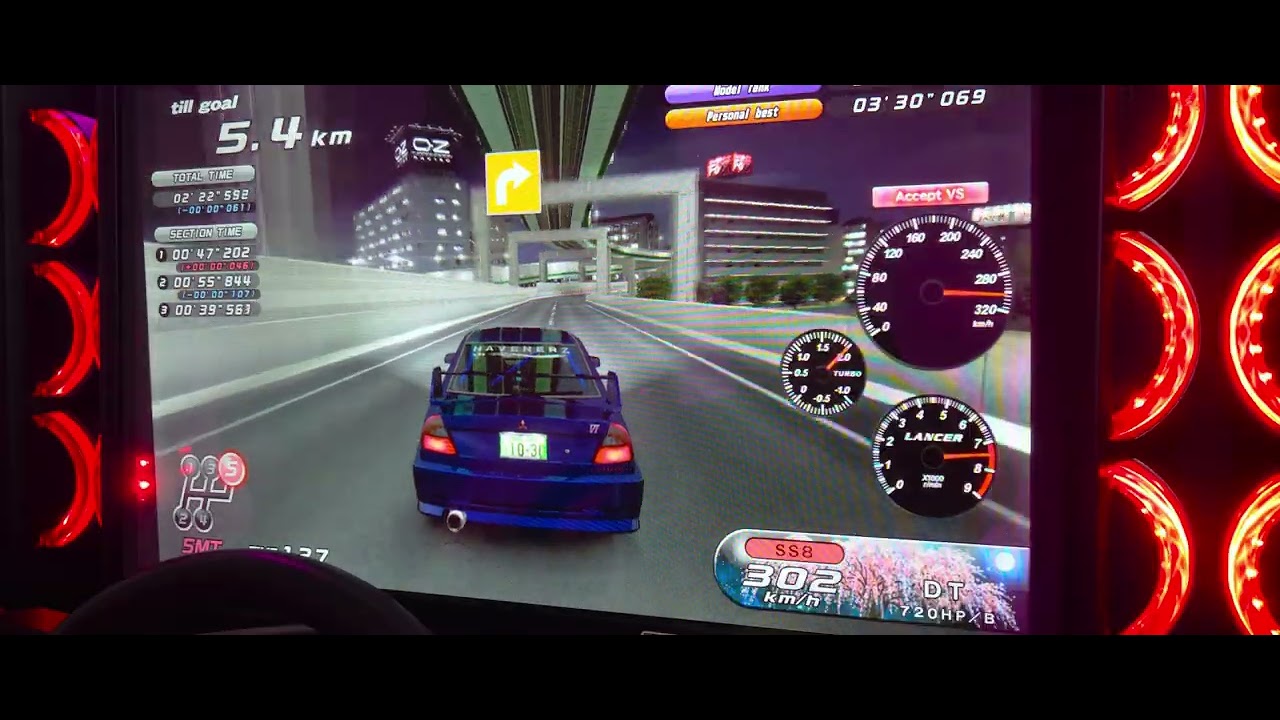 (Time Attack 20/1/26 3:30 062) Fukuoka Urban Expressway Meinohama Ramp 