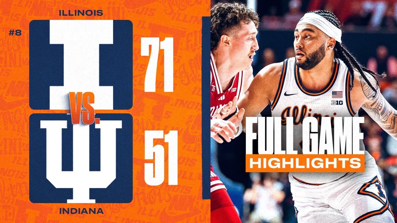#8 Illinois vs. Indiana | Full Game Highlights 2/15/26
