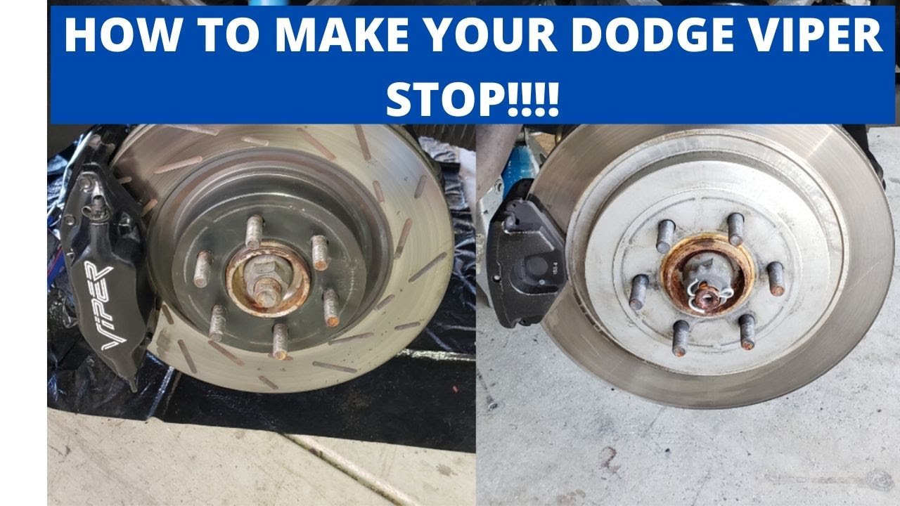 Little-known Brake Upgrades for Your Gen 2 Dodge Viper