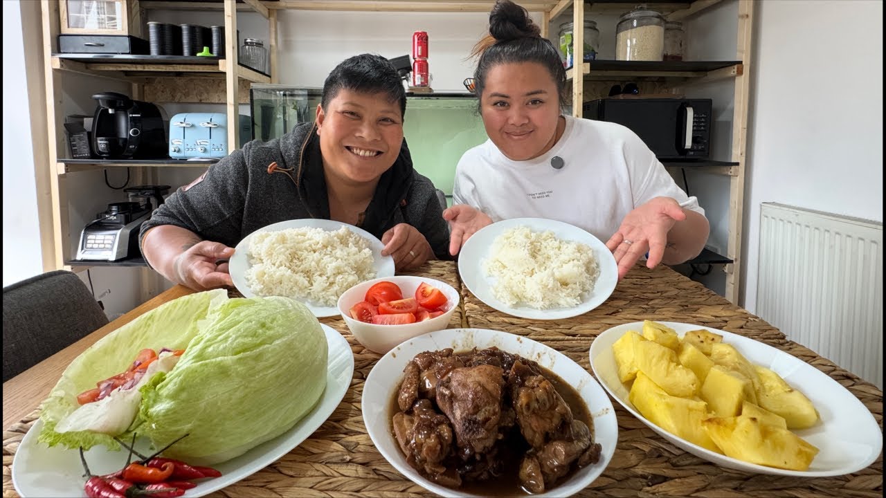 Let’s eat chicken Adobo