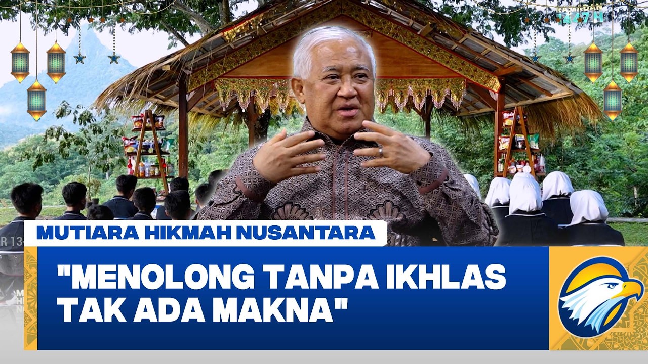 Menolong dengan Ikhlas, Mengapa Itu Penting?  - [Mutiara Hikmah Nusantara]