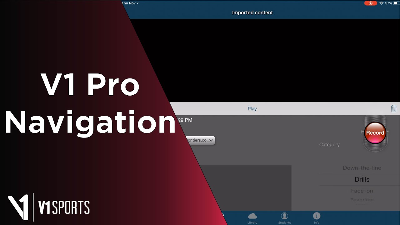 V1 Pro App Tutorials: Navigating Through the V1 Pro App