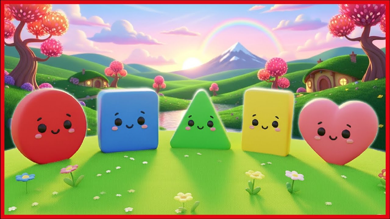 FIGURAS GEOM&Eacute;TRICAS : Aprendo Cantando, Canci&oacute;n Infantil.