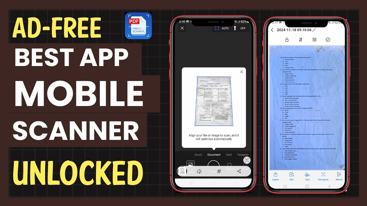 Best Free Mobile Scanner App for Android
