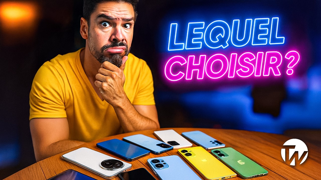Quel est le MEILLEUR Smartphone 2025 pour ton budget (200 à 1000 €)