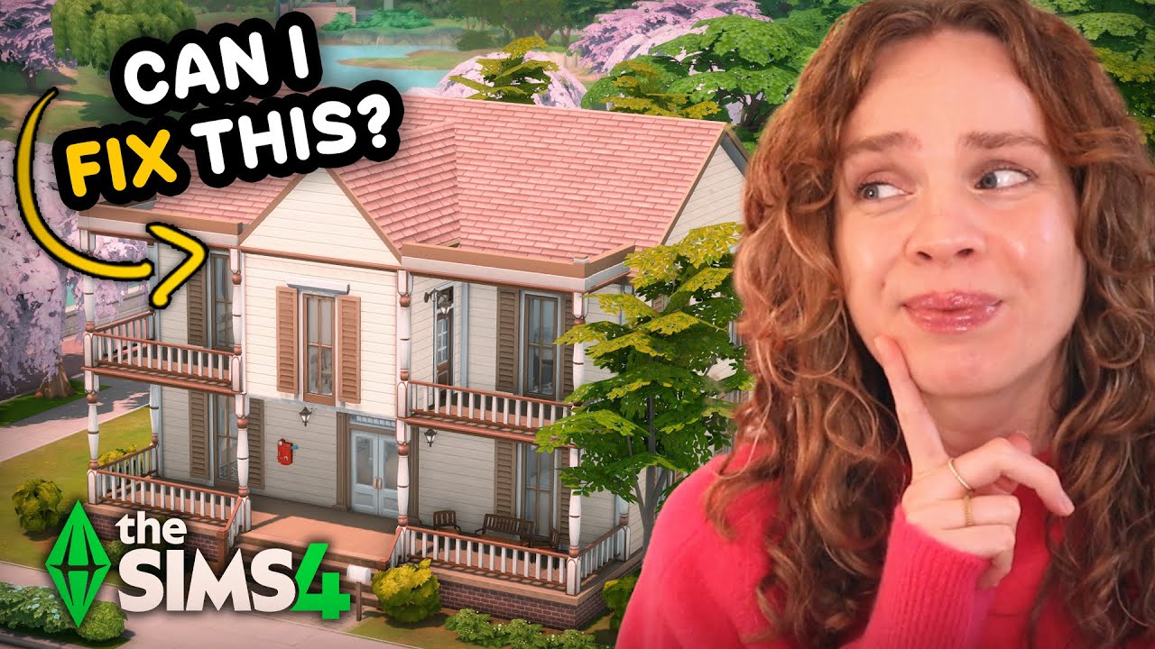 I made this UGLY Base Game home actually look cute