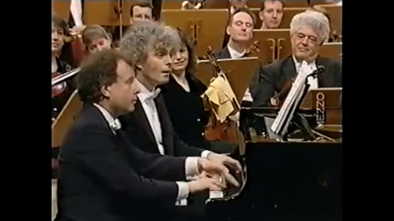 András Schiff & Simon Rattle plays Stravinsky: Waltz and Polka
