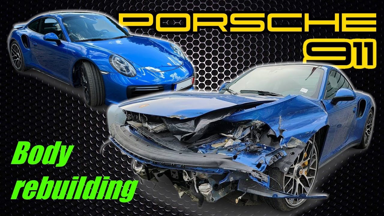 Porsche 911 Turbo S: Repairing the Front End and Returning it to its Original Appearance