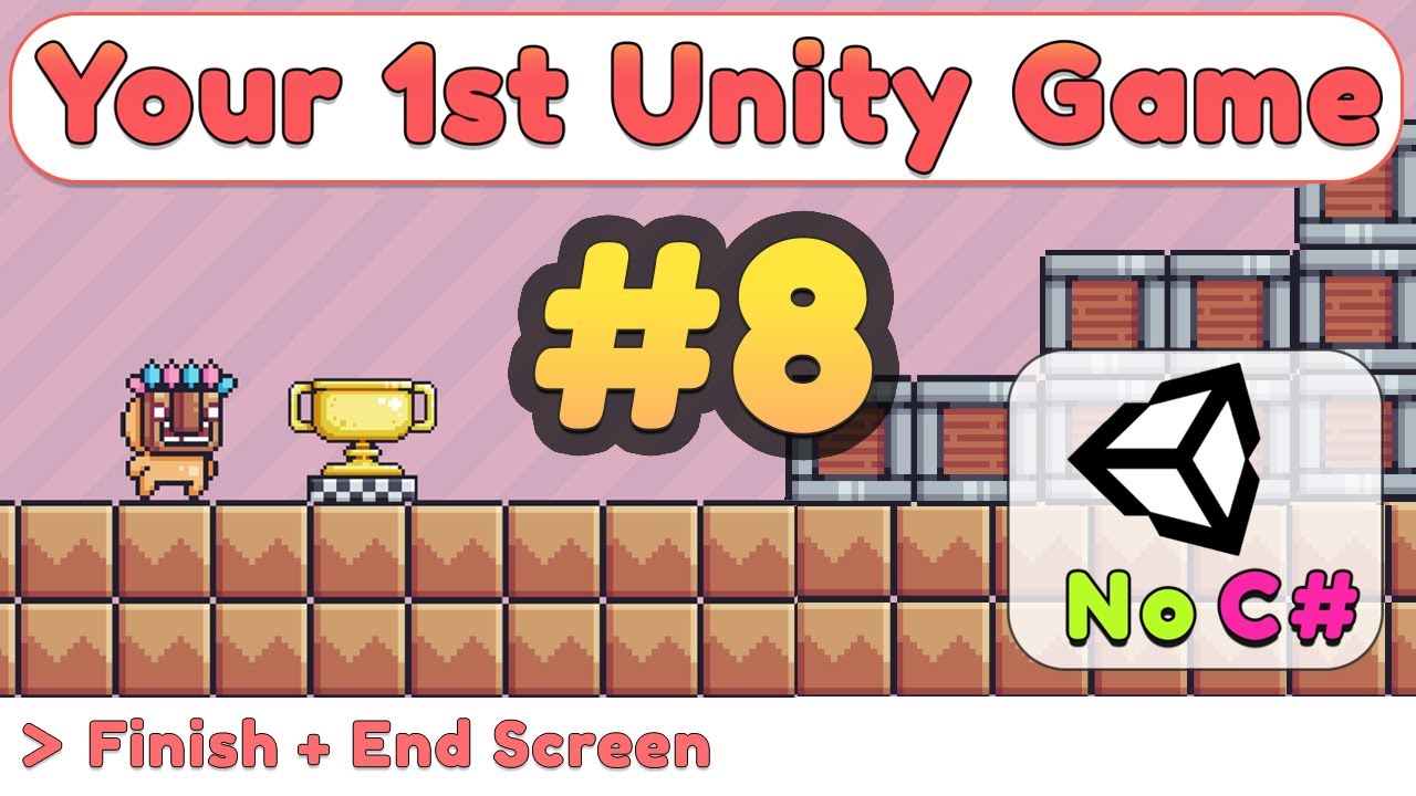Finish Point and End Screen :: Unity Visual Scripting Tutorial - Part 8