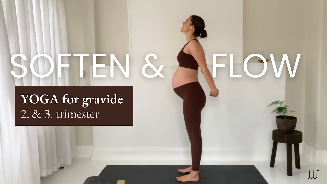 Gravid Yoga I Soften & Flow I 20-min online yoga for gravide