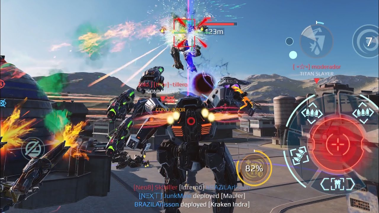 Mauler is the new jump scare beacon drop | War Robots gameplay