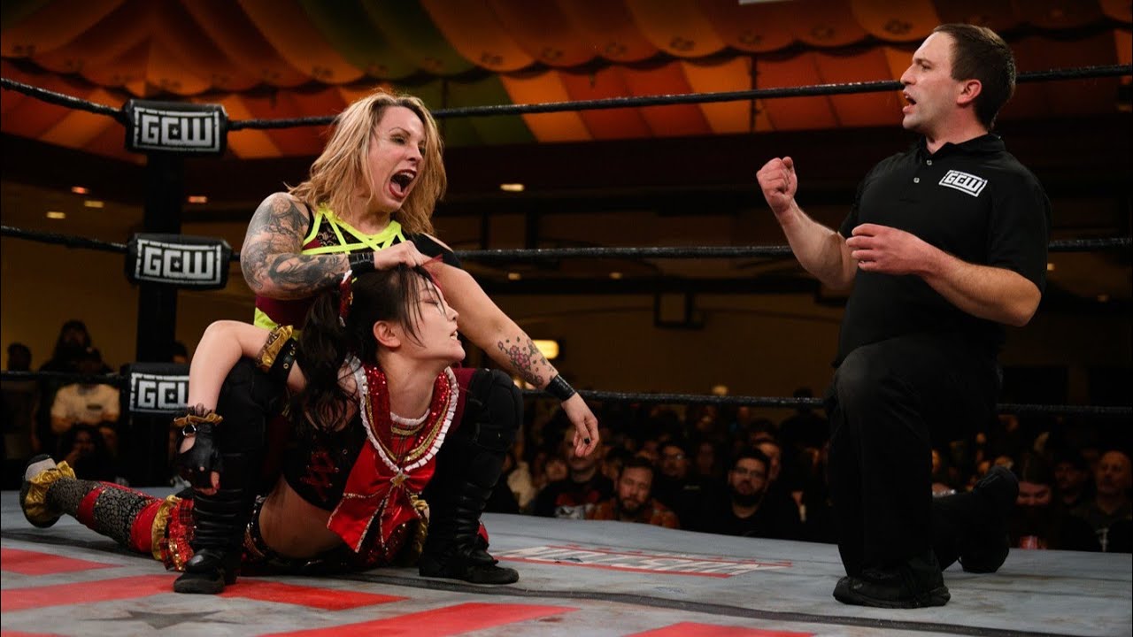 2023 - LuFisto Vs Maki Itoh #женскийрестлинг #индирестлинг #джоши #женщины #gcwrestling