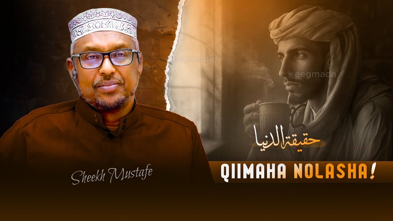 Nolashii Hadaf leh ayaa Qiimo leh ✍🔥 Muxaadaro Nolashaada badaleysa 100% | Sheekh Mustafe | @eegmada