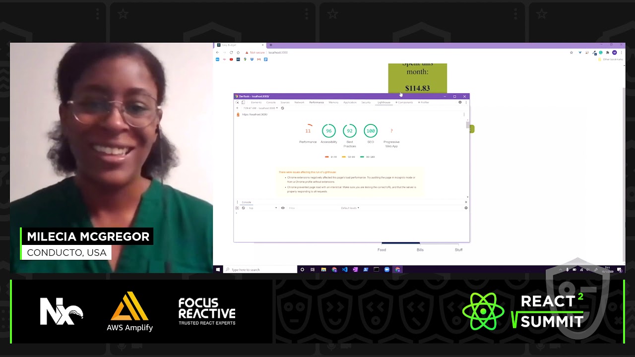 Making Your React Apps Perform At Scale - Milecia McGregor