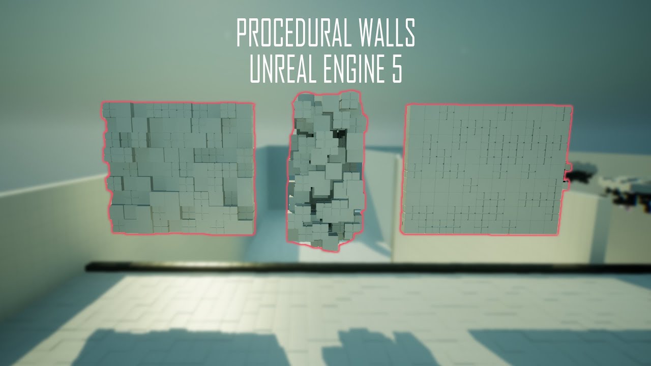 Procedural Walls Tutorial - Unreal Engine 4/5