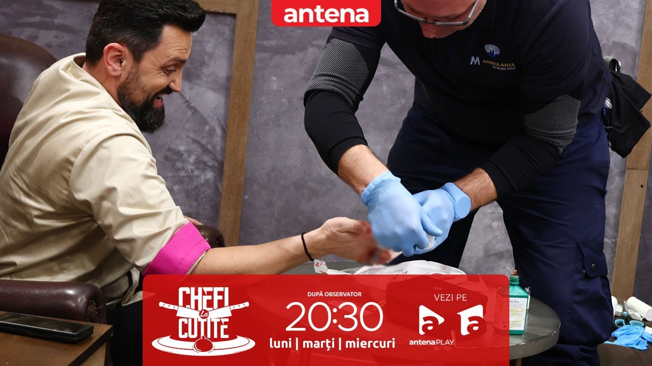 Chef Orlando Zaharia, operat de urgență: Și-a tăiat tendonul!