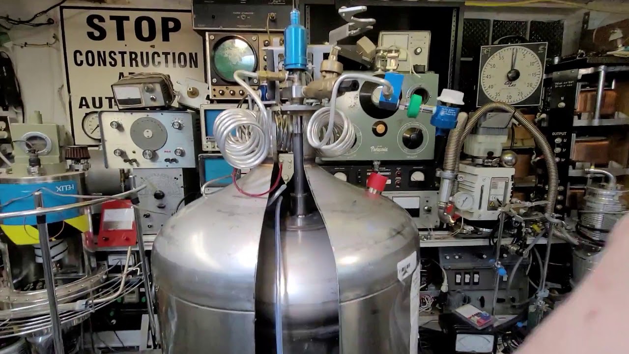 Cut Open a Liquid Oxygen tank!!