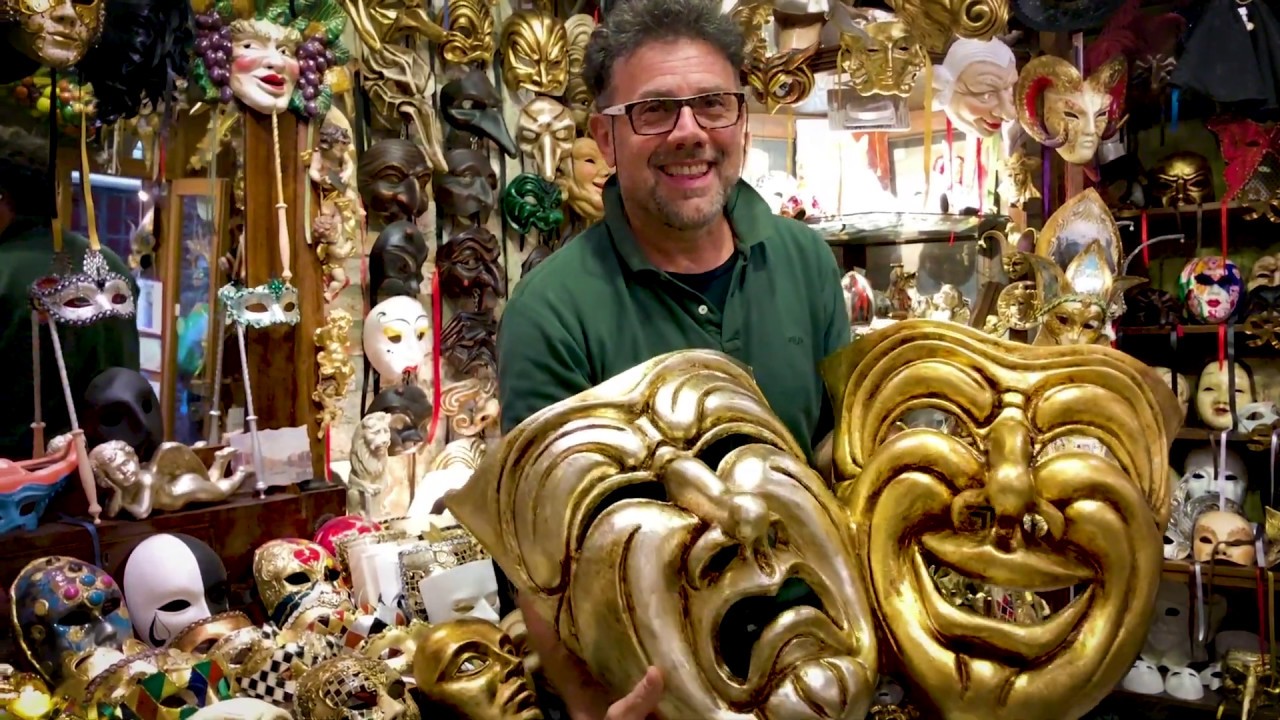 Venice Masks MasterClass by expert mask maker Gualtiero Dall'Osto