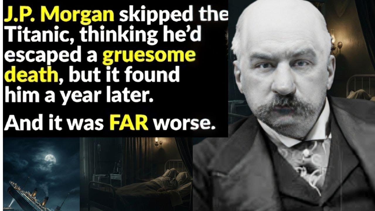 JP Morgan Escaped the Titanic — But Not This Death