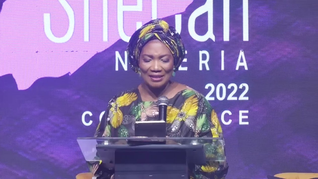 Rev  Funke Adejumo FFA Speaks at SheCan Nigeria 2022 Conference