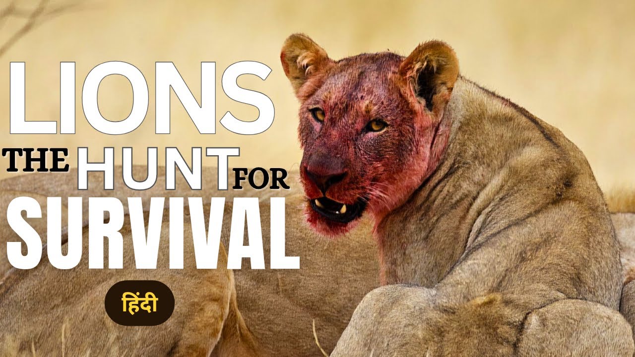 LIONS: The Hunt for Survival | National Geographic Hindi | Animal Planet Style Hindi Documentary