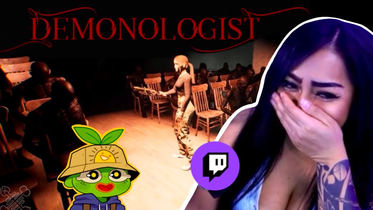 WE OPENED THE NEW MAP! [ DEMONOLOGIST ] (ft JIHICHAN)