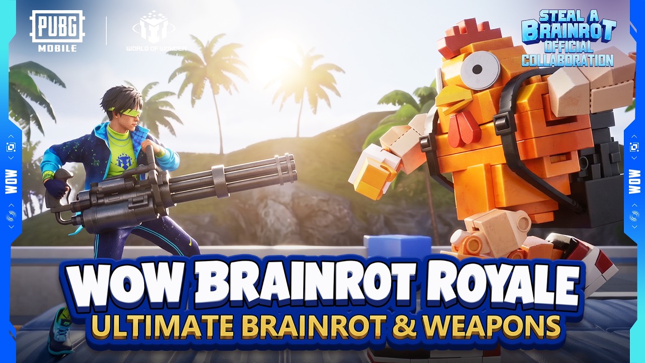 PUBG MOBILE | Brainrot Royale Ultimate Brainrots & Weapons