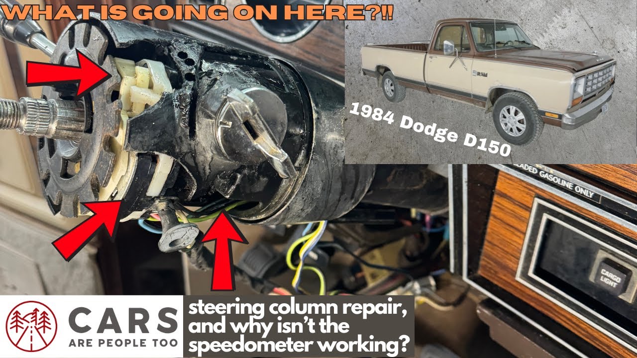 Also Leroy: Fixing the Column and Troubleshooting the Speedometer