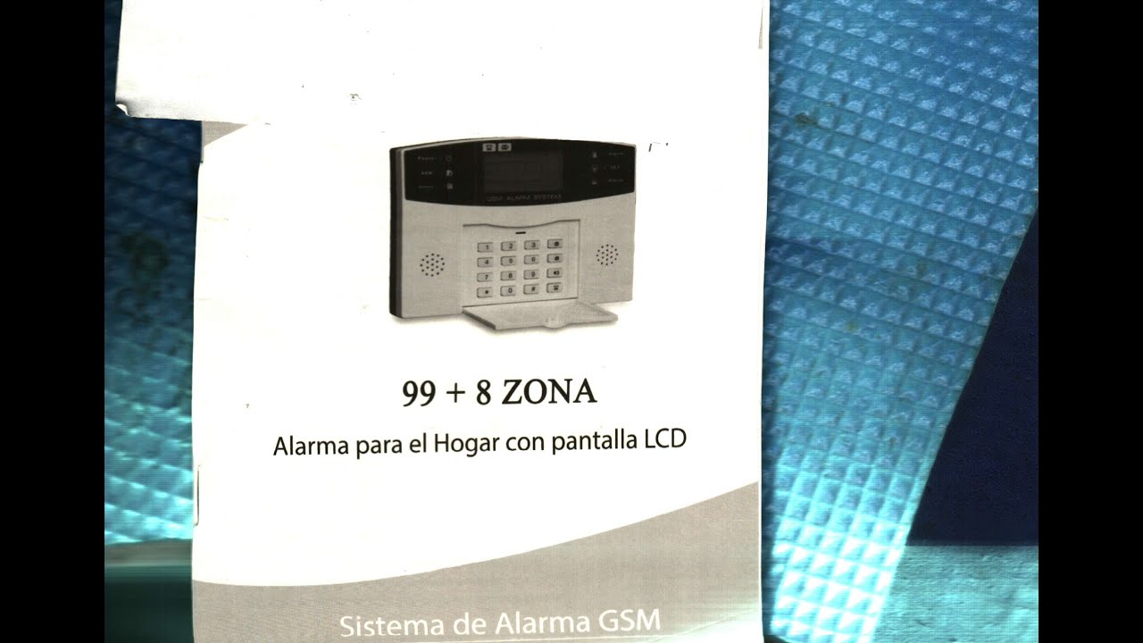 ALARMA GSM CRACK DE FABRICA Y CONFIGURACION