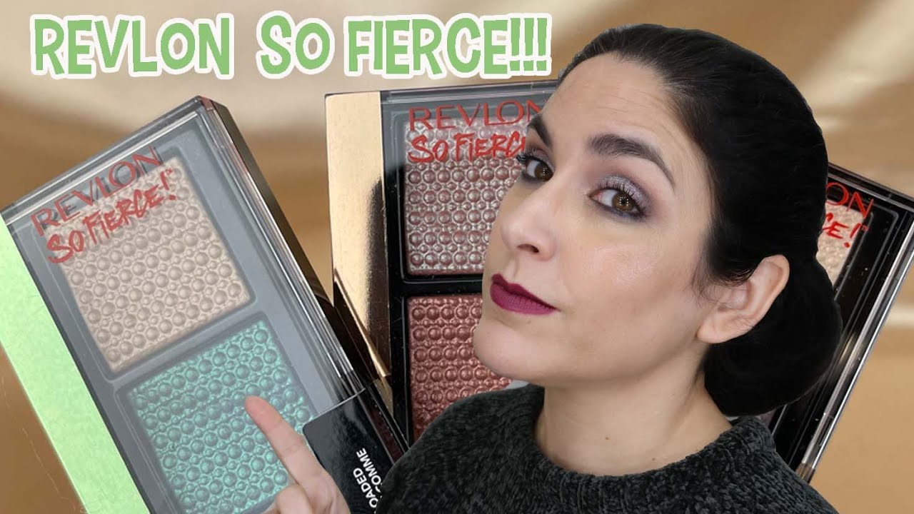 Revlon So Fierce maravilla de paletitas!!! 💚