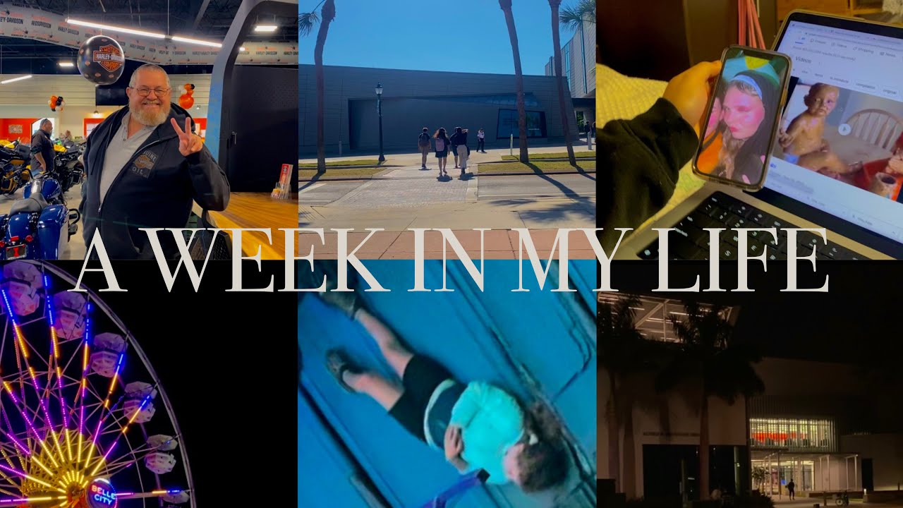 A Week In My Life As A Student At Ringling (ALMOST DIED AT COUNTY FAIR)