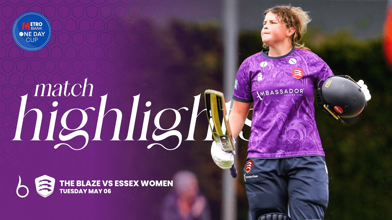 💯 OUR FIRST CENTURION OF THE SEASON -  The Blaze v Essex Women Highlights