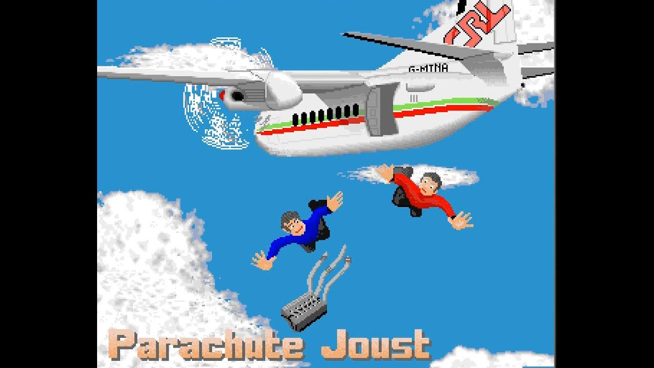 Amiga 500 Longplay [409] Parachute Joust (Public Domain)