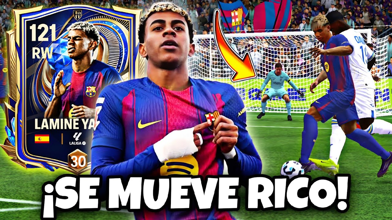 💦¡LAMINE YAMAL TOTY es UNA SALVAJADA! *El MEJOR en AGILIDAD*🇪🇸