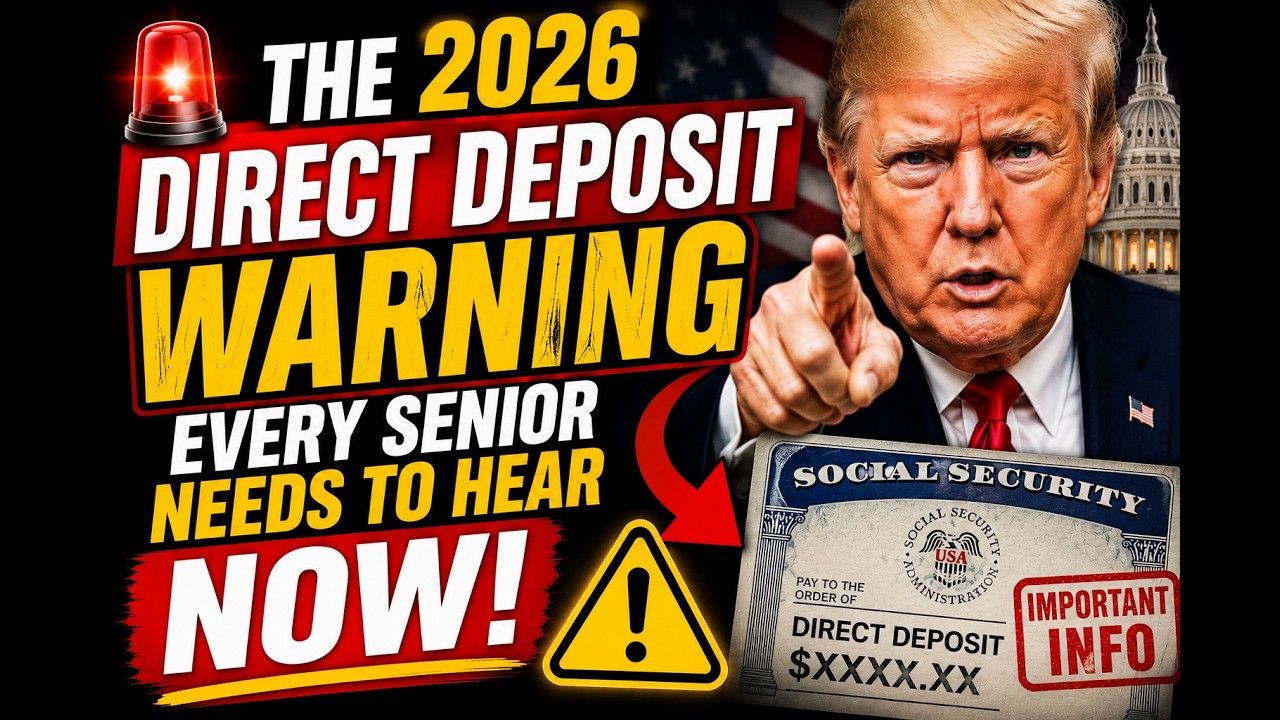 The 2026 Direct Deposit Warning Every Senior Needs to Hear Now!